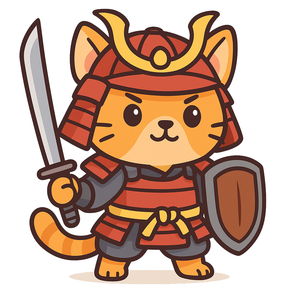 Samurai Cat